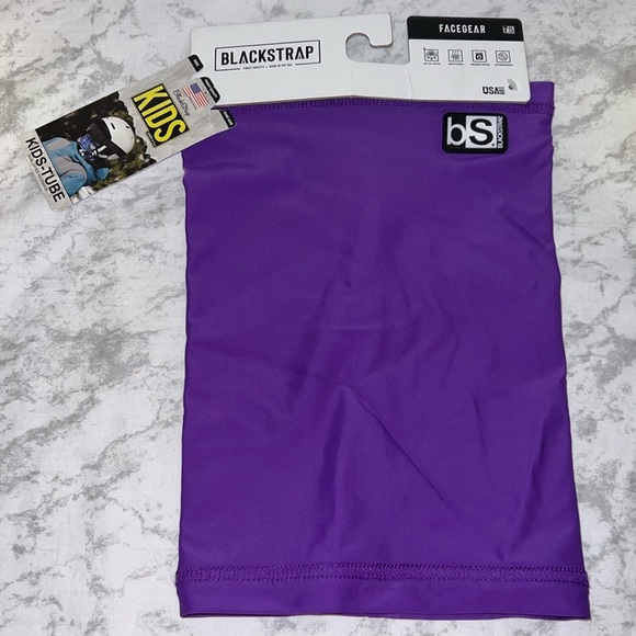 NWT Blackstrap Kids Tube Dual Layer Facemask Ages 2-7 - Picture 1 of 7